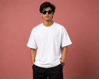 Essential Unisex Oversized White T-Shirt