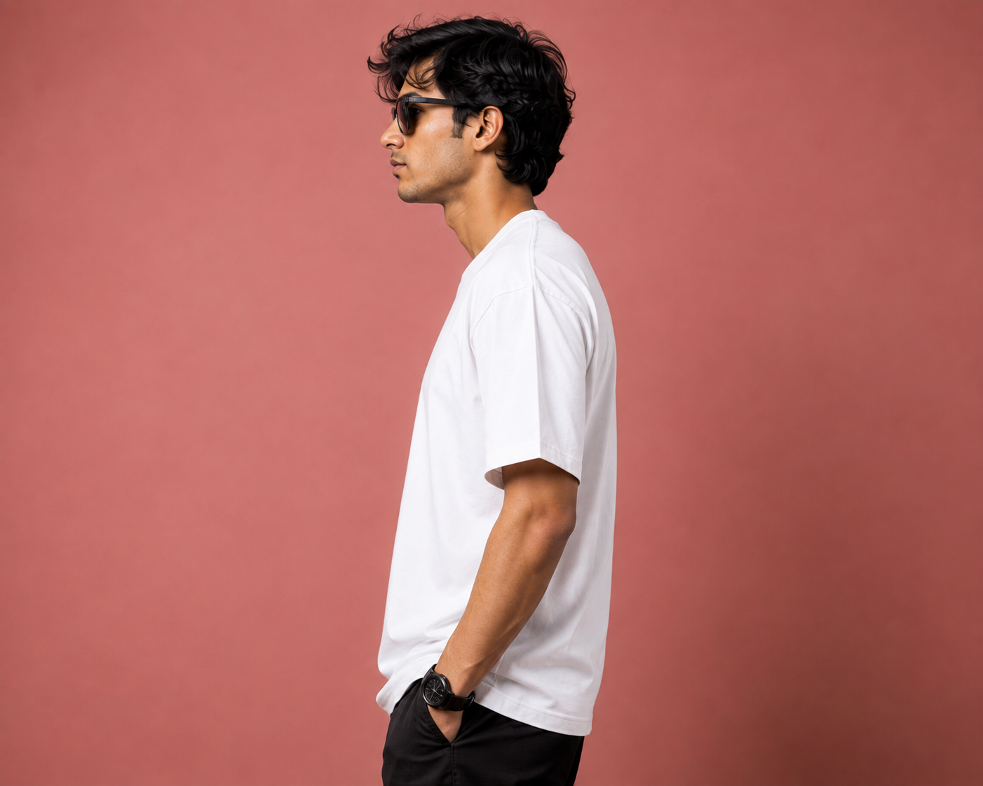 Essential Unisex Oversized White T-Shirt