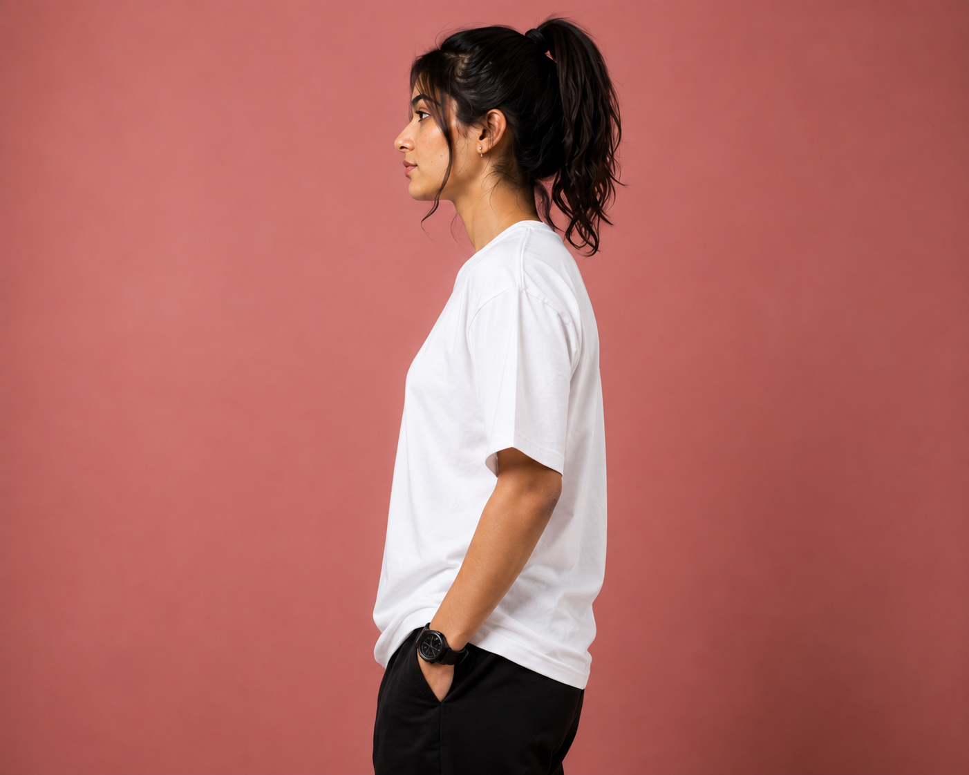Essential Unisex Oversized White T-Shirt