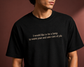 Never Be Normal Oversized Graphic T-Shirt