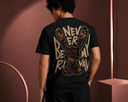 Never Be Normal Oversized Graphic T-Shirt
