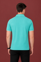 Sea Green Premium Polo T-Shirt