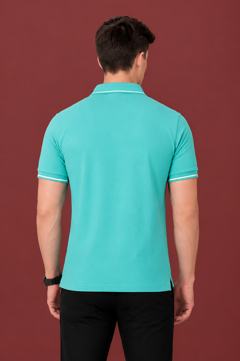 Sea Green Premium Polo T-Shirt
