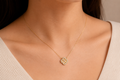 Elegant Gold Clover Necklace